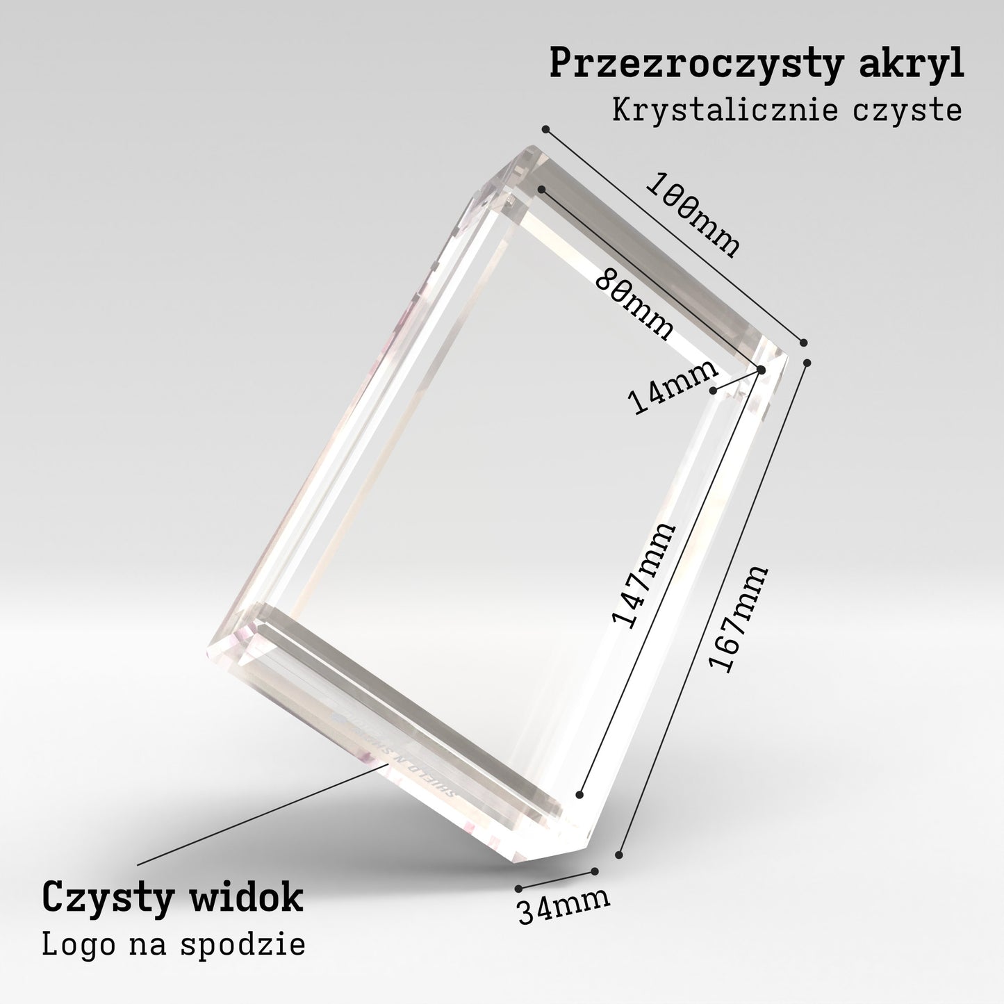 Magnetic Booster Holder Display Case Product Gallery Image 3 (pl)