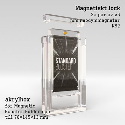 Magnetic Booster Holder Display Case Product Gallery Image 2 (sv)