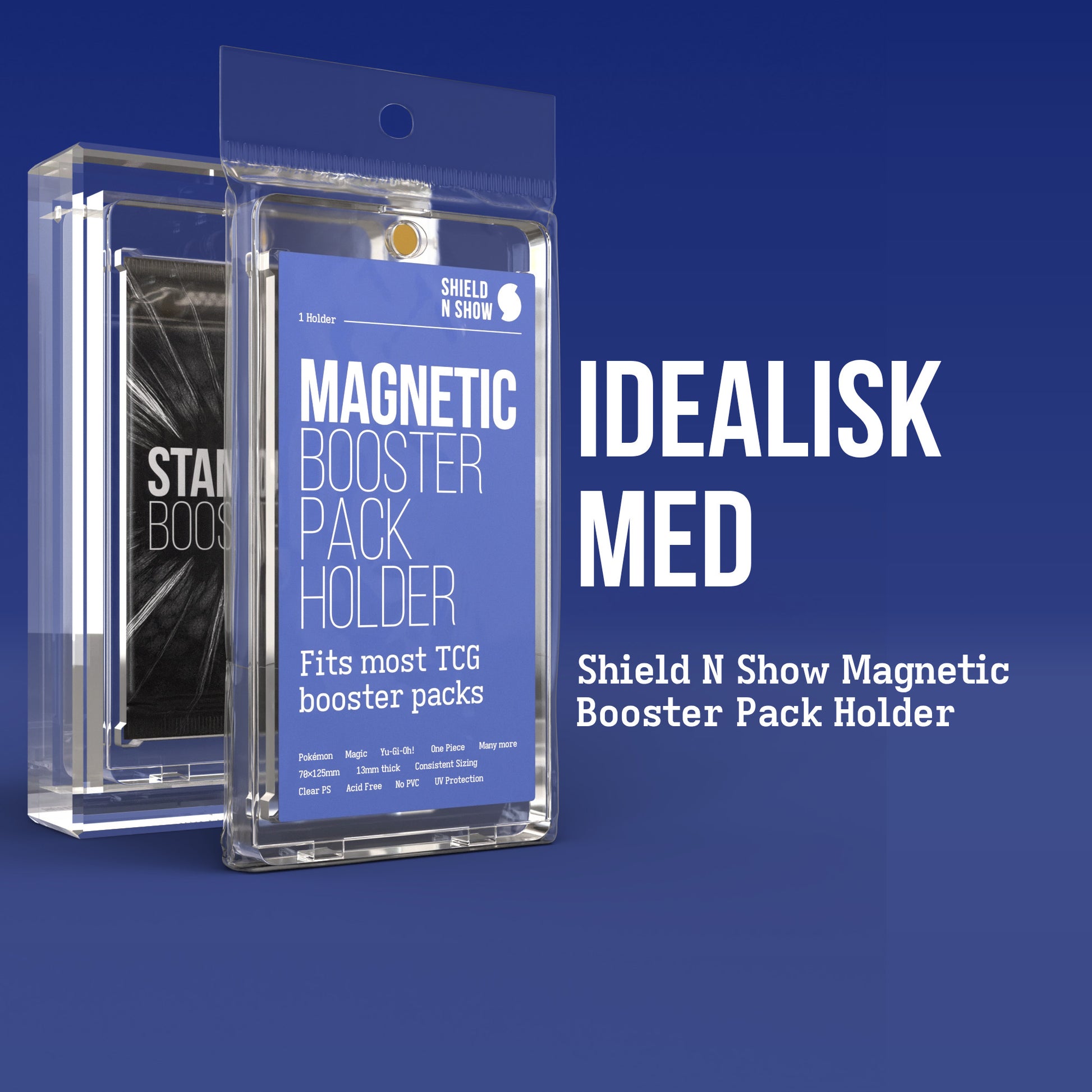 Magnetic Booster Holder Display Case Product Gallery Image 4 (sv)