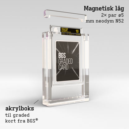 BGS Graded Card Display Case Product Gallery Image 2 (da)