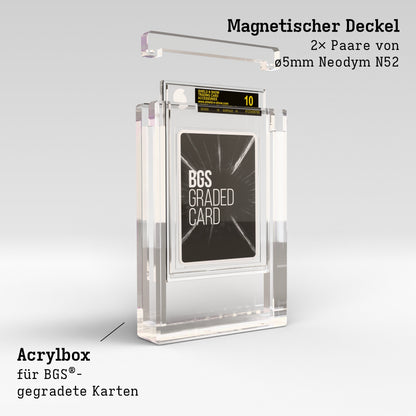 BGS Graded Card Display Case Product Gallery Image 2 (de)