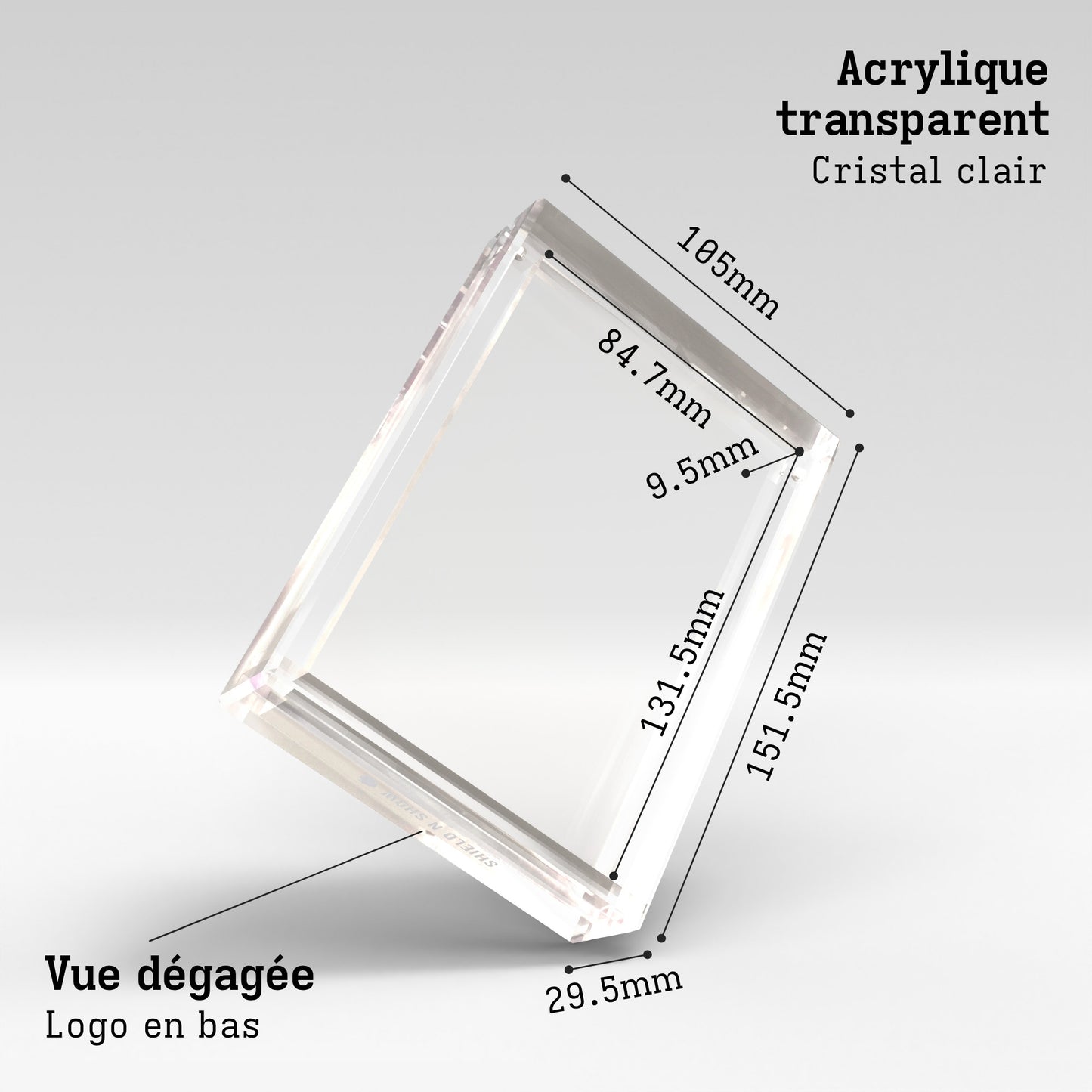 BGS Graded Card Display Case Product Gallery Image 3 (fr)