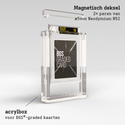 BGS Graded Card Display Case Product Gallery Image 2 (nl)