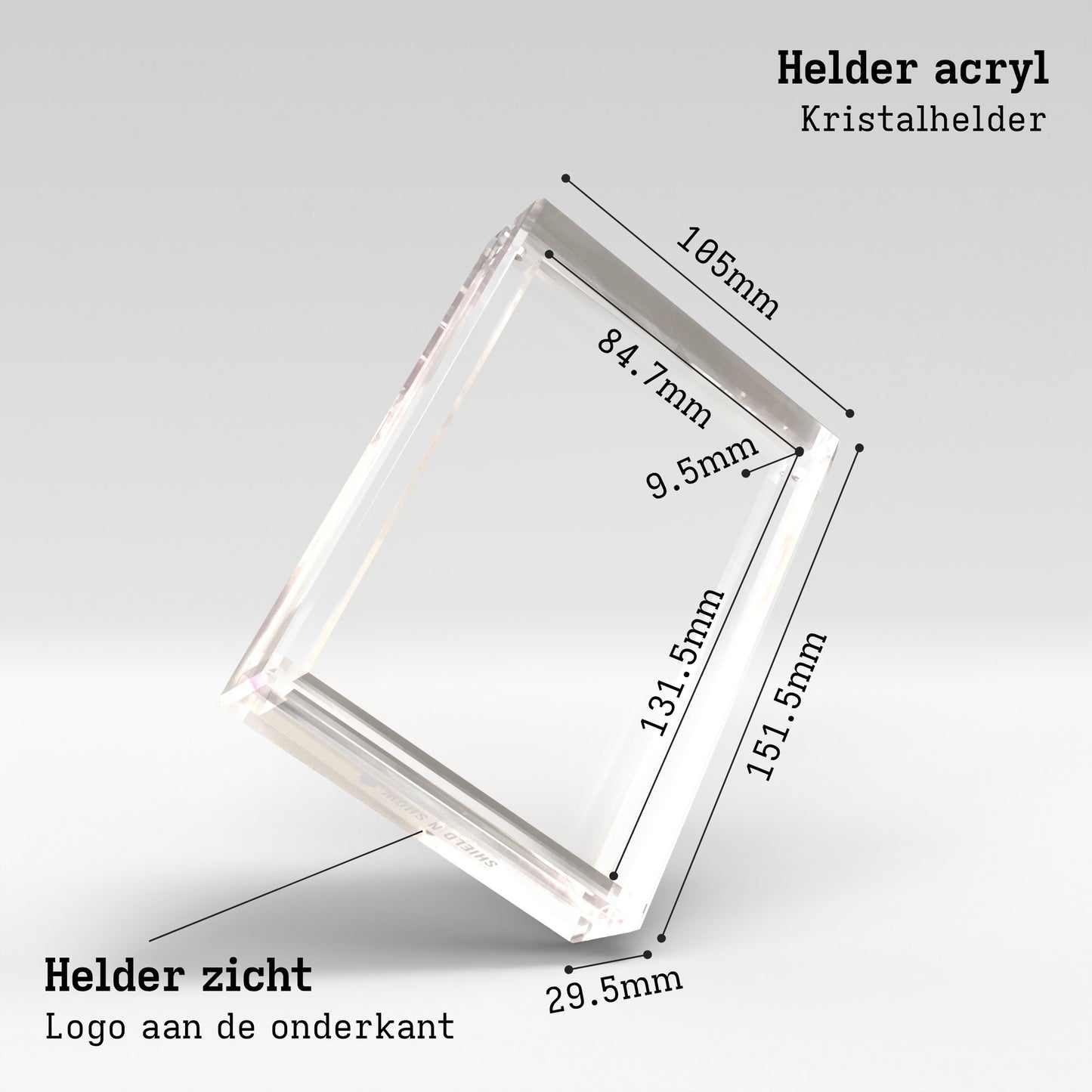 BGS Graded Card Display Case Product Gallery Image 3 (nl)