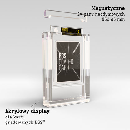 BGS Graded Card Display Case Product Gallery Image 2 (pl)