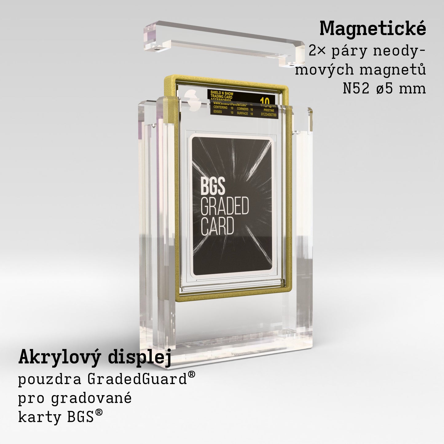 GradedGuard for BGS Display Case Product Gallery Image 2 (cs)