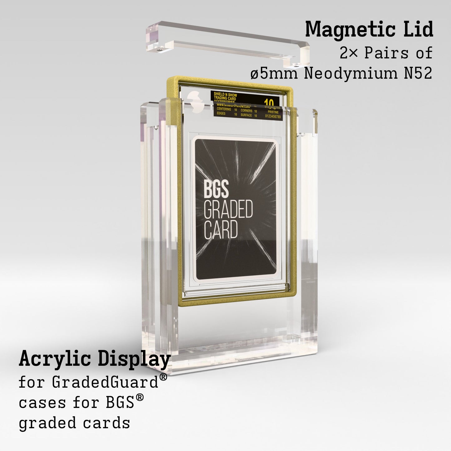 GradedGuard for BGS Display Case Product Gallery Image 2 (en)