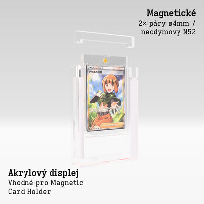Magnetic Card Holder Display Case Product Gallery Image 2 (cs)