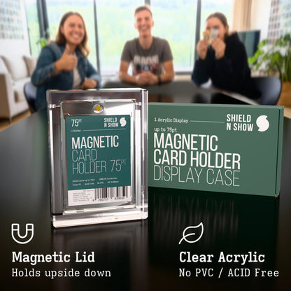 Magnetic Card Holder Display Case Product Gallery Image 1 (en)