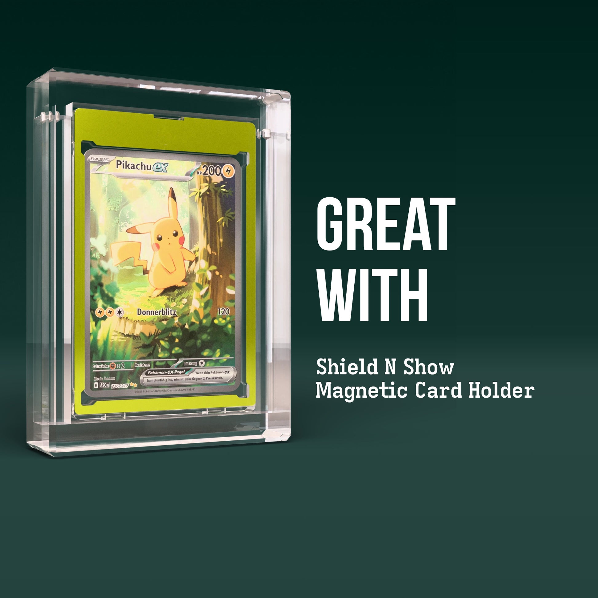 Magnetic Card Holder Display Case Product Gallery Image 4 (en)