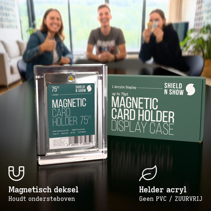 Magnetic Card Holder Display Case Product Gallery Image 1 (nl)