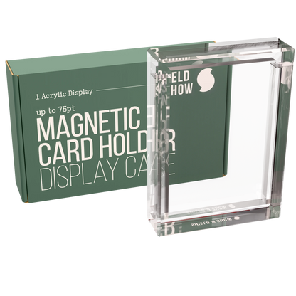 Magnetic Card Holder Display Case Product Gallery Image Package