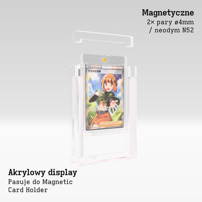 Magnetic Card Holder Display Case Product Gallery Image 2 (pl)