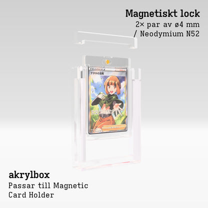 Magnetic Card Holder Display Case Product Gallery Image 2 (sv)