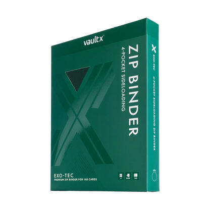 4-Pocket Exo-Tec® Zip Binder  Product Gallery Image 10 [9304-forest-green]