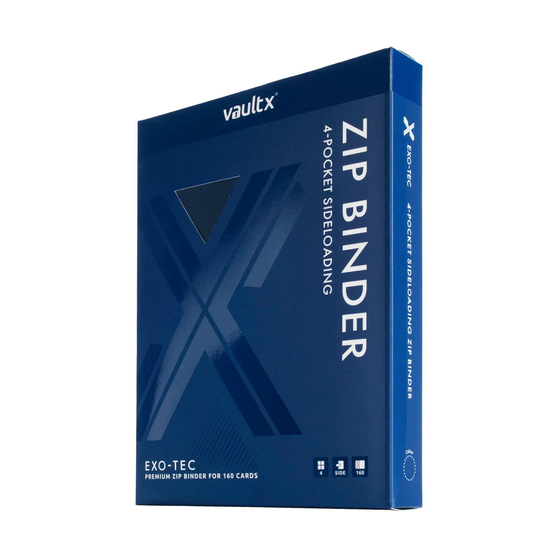 4-Pocket Exo-Tec® Zip Binder  Product Gallery Image 10 [9304-royal-blue]