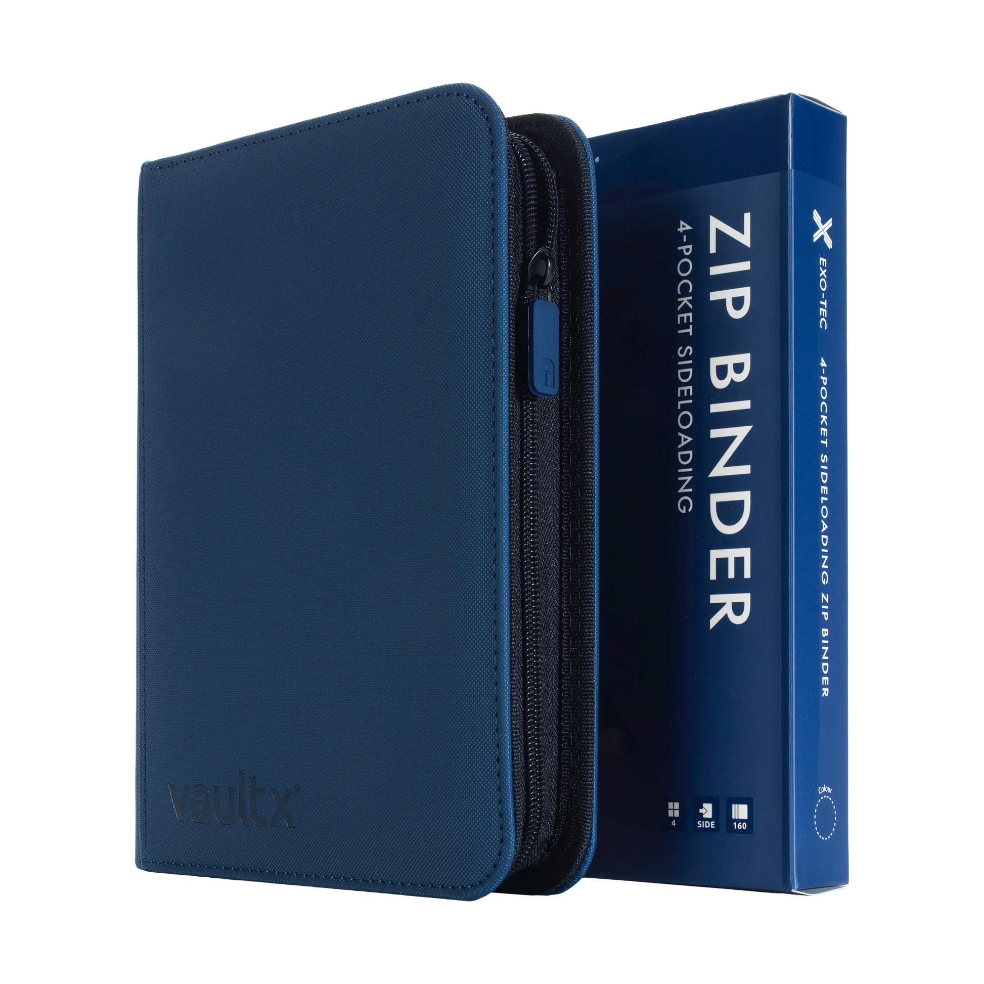 4-Pocket Exo-Tec® Zip Binder  Product Gallery Image 12 [9304-royal-blue]