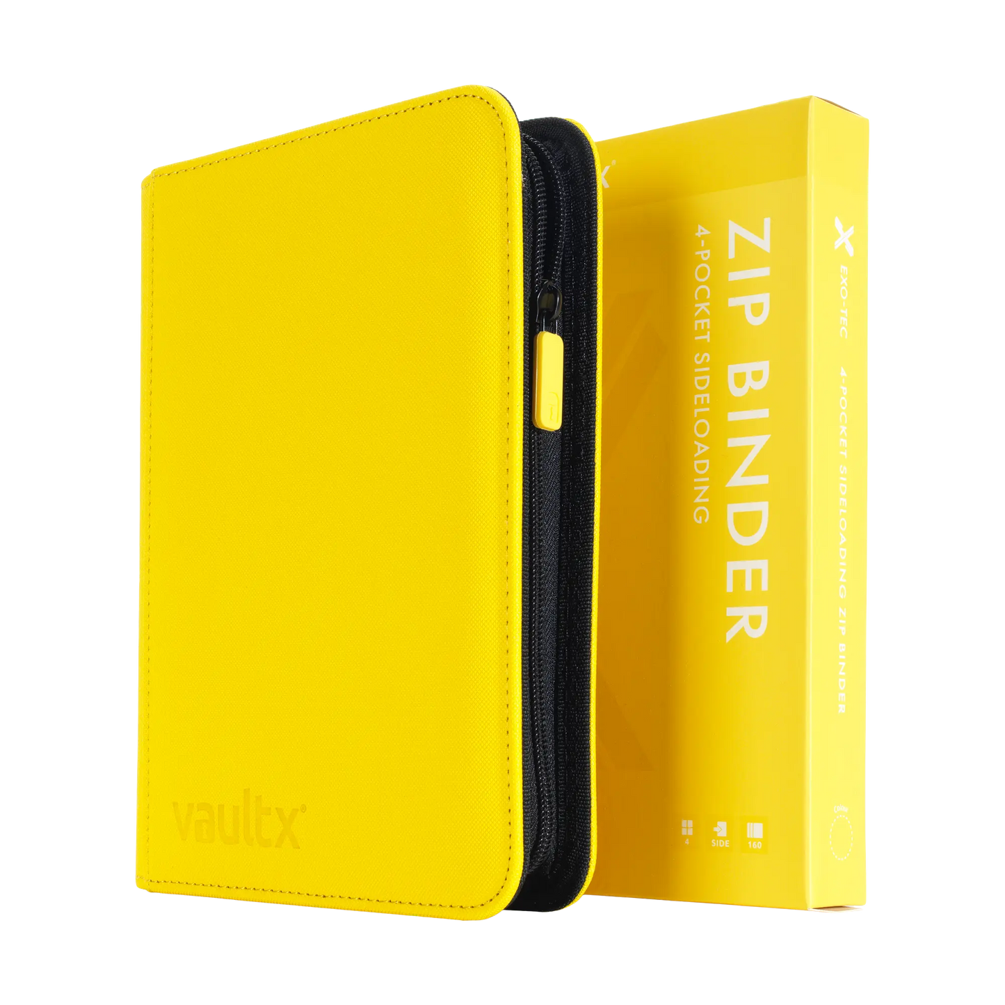 4-Pocket Exo-Tec® Zip Binder  Product Gallery Image 12 [9304-sunrise-yellow]