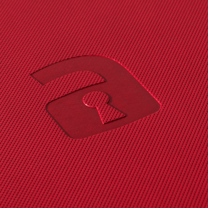 4-Pocket Exo-Tec® Zip Binder  Product Gallery Image 2 [9304-fire-red]