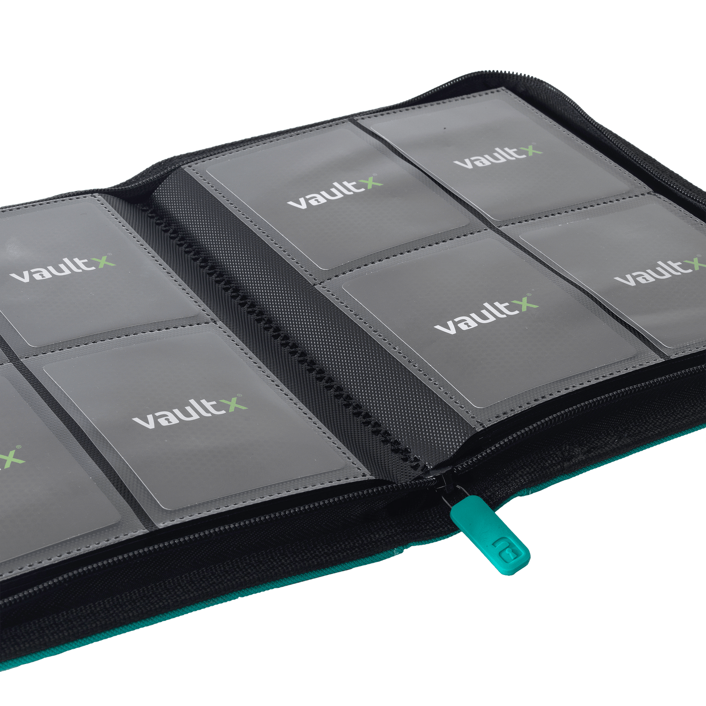 4-Pocket Exo-Tec® Zip Binder  Product Gallery Image 3 [9304-ocean-blue]