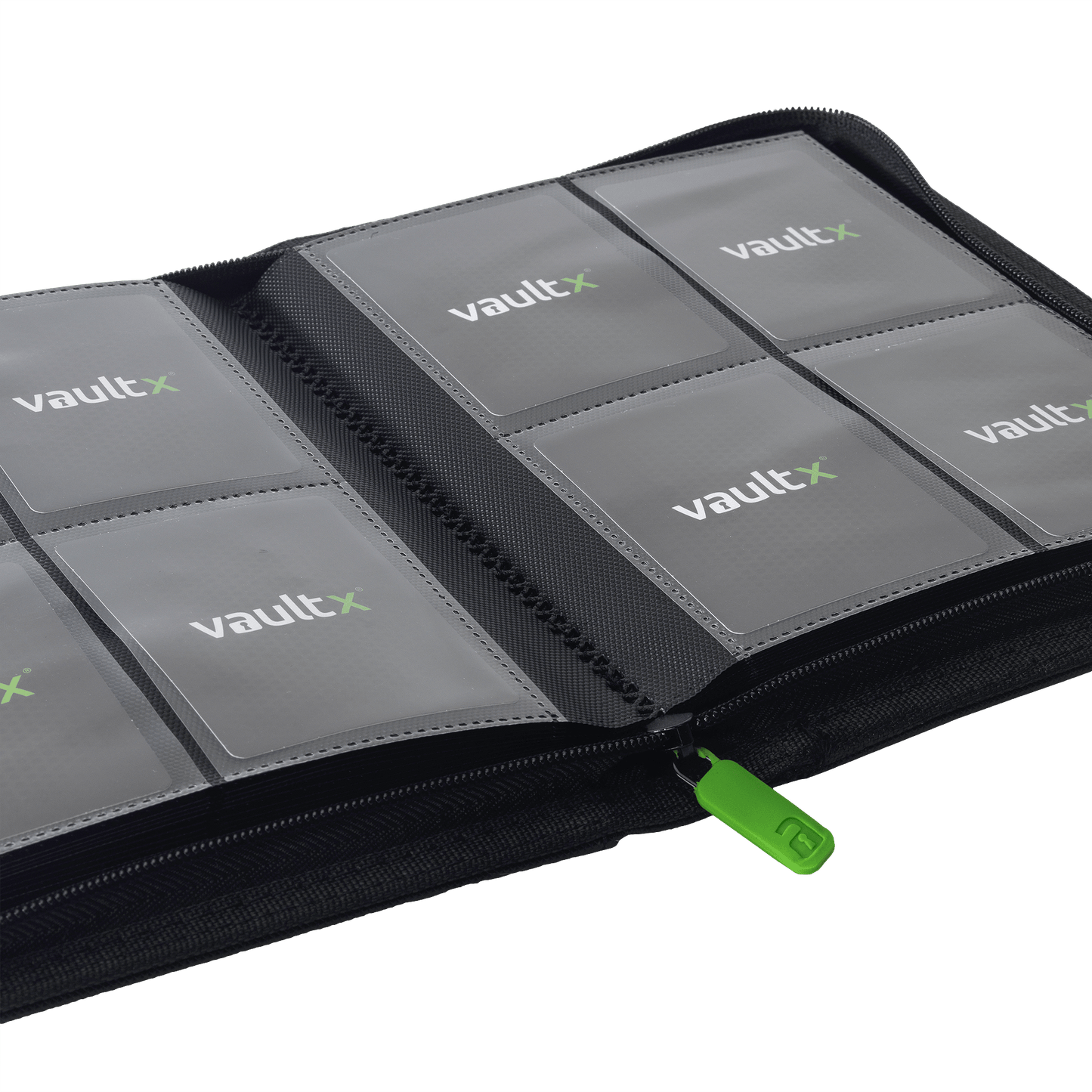 4-Pocket Exo-Tec® Zip Binder  Product Gallery Image 3 [9304-signature-black]