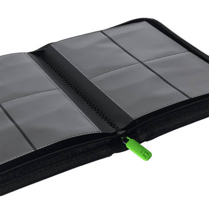 4-Pocket Exo-Tec® Zip Binder  Product Gallery Image 4 [9304-signature-black]