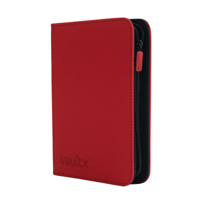 4-Pocket Exo-Tec® Zip Binder  Product Gallery Image 6 [9304-fire-red]