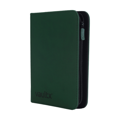 4-Pocket Exo-Tec® Zip Binder  Product Gallery Image 6 [9304-forest-green]