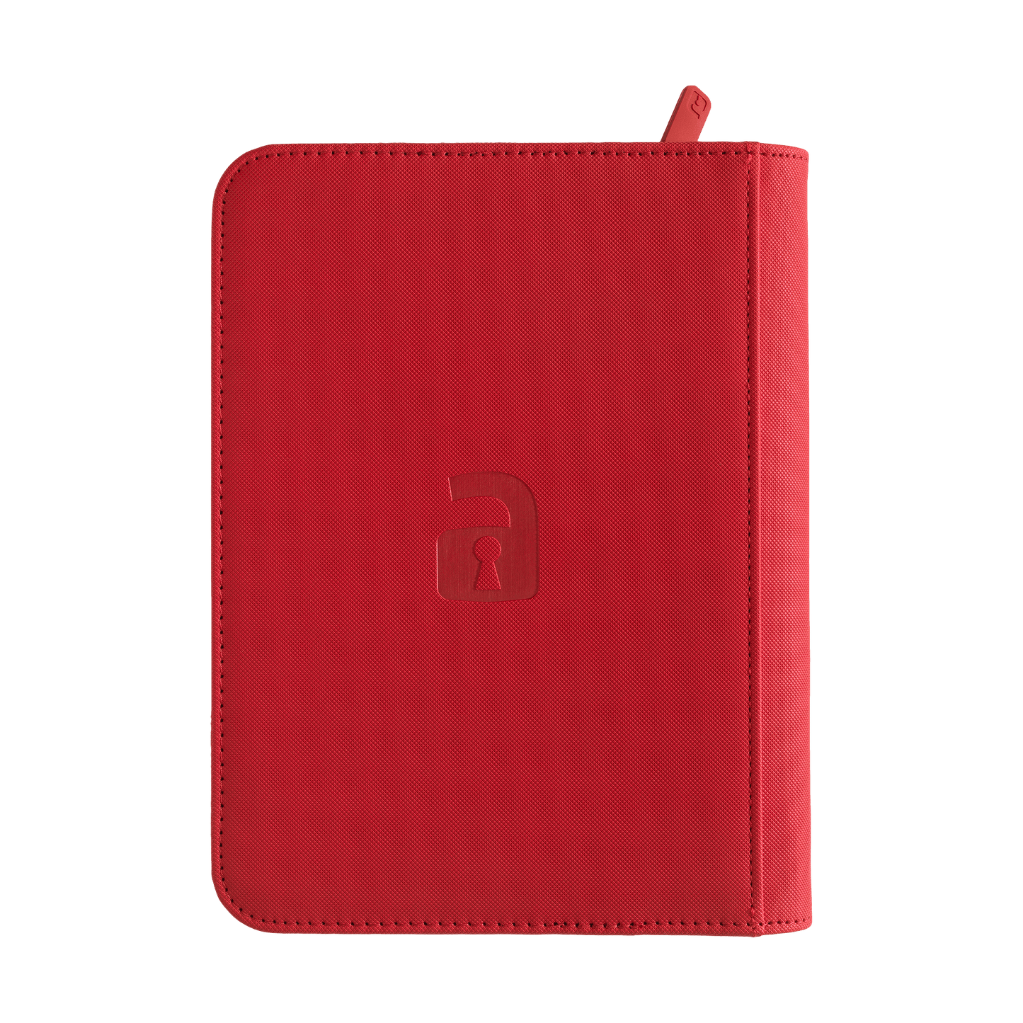4-Pocket Exo-Tec® Zip Binder  Product Gallery Image 7 [9304-fire-red]