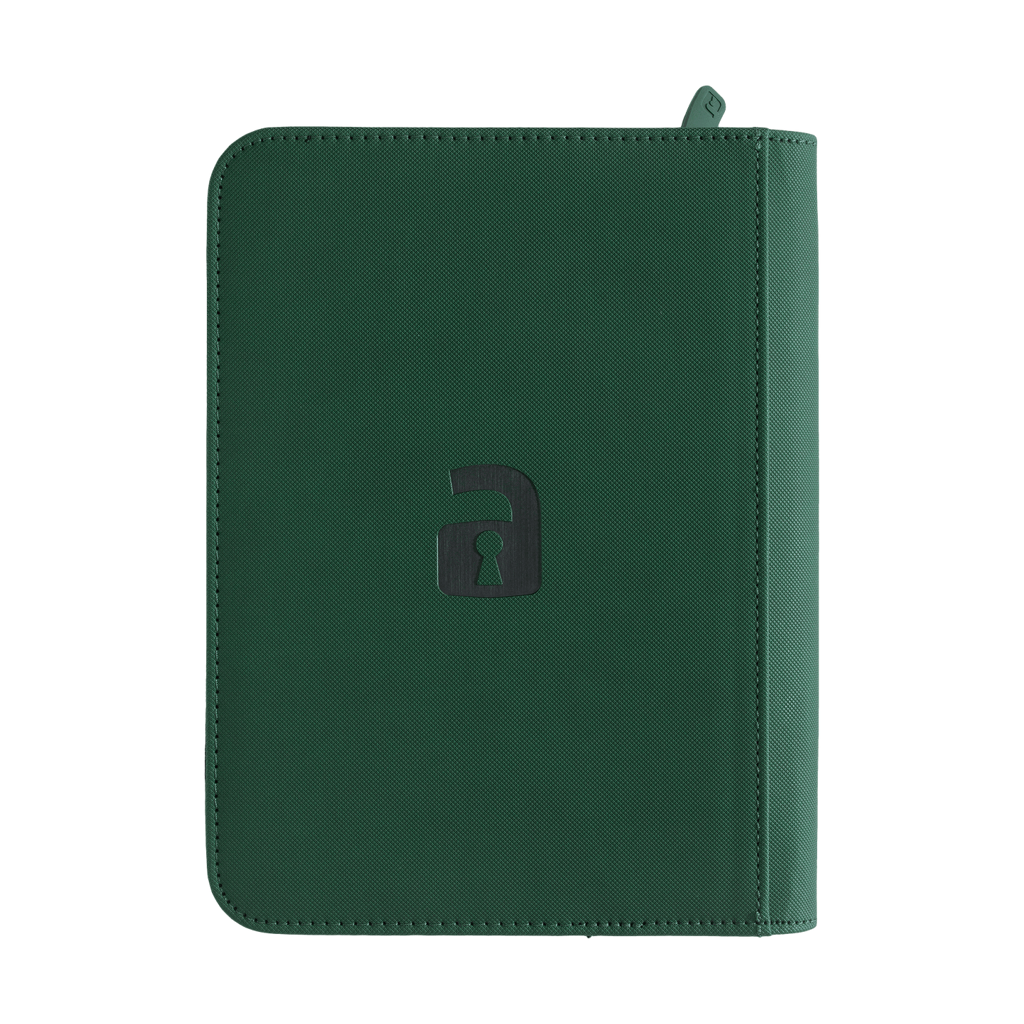 4-Pocket Exo-Tec® Zip Binder  Product Gallery Image 7 [9304-forest-green]