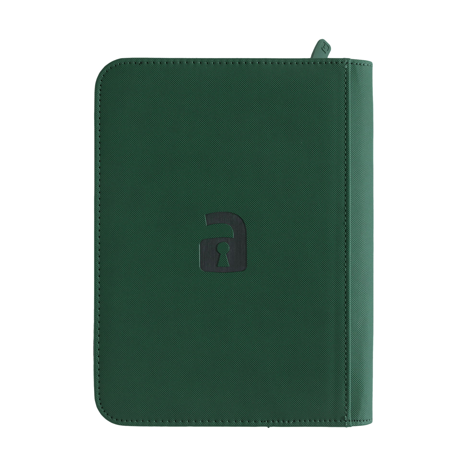 4-Pocket Exo-Tec® Zip Binder  Product Gallery Image 7 [9304-forest-green]