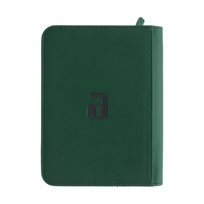4-Pocket Exo-Tec® Zip Binder  Product Gallery Image 7 [9304-forest-green]