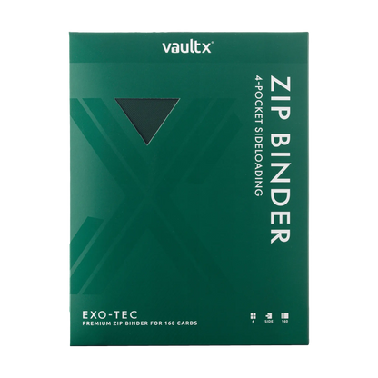 4-Pocket Exo-Tec® Zip Binder  Product Gallery Image 9 [9304-forest-green]