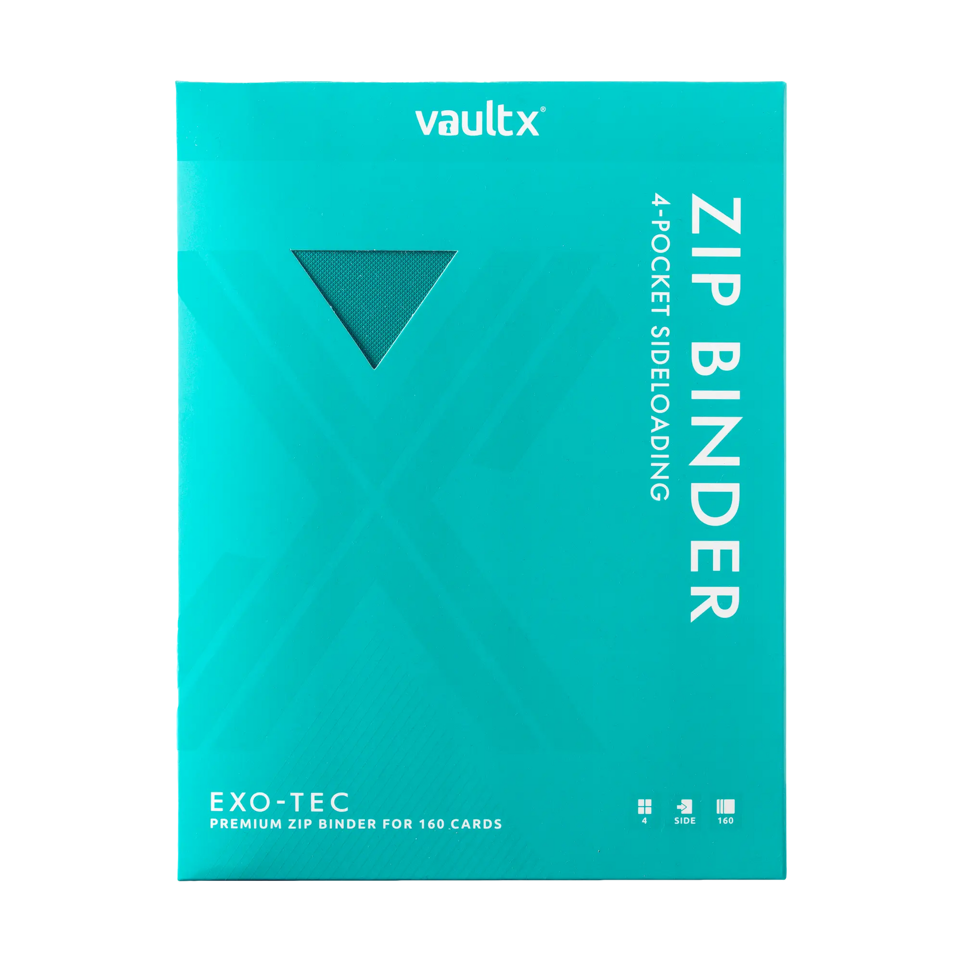 4-Pocket Exo-Tec® Zip Binder  Product Gallery Image 9 [9304-ocean-blue]