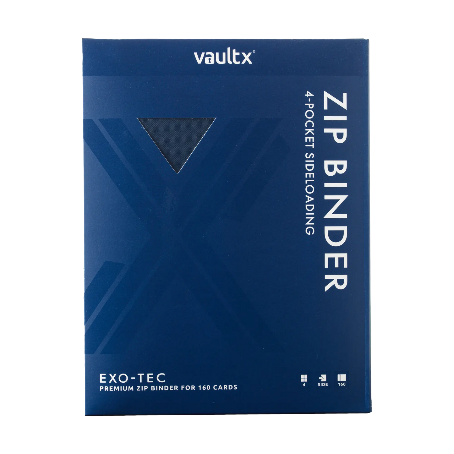 4-Pocket Exo-Tec® Zip Binder  Product Gallery Image 9 [9304-royal-blue]