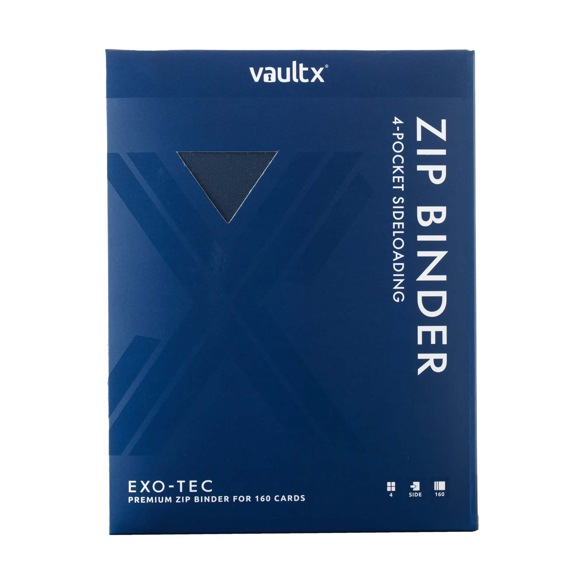 4-Pocket Exo-Tec® Zip Binder  Product Gallery Image 9 [9304-royal-blue]