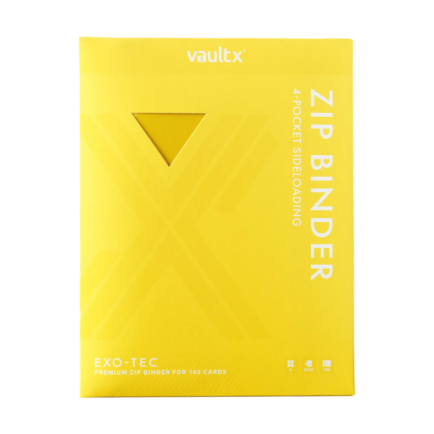 4-Pocket Exo-Tec® Zip Binder  Product Gallery Image 9 [9304-sunrise-yellow]