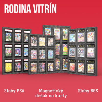 Display Wall for 3x3 PSA Graded Card Slabs Product Gallery Image 4 (cs)