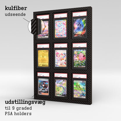 Display Wall for 3x3 PSA Graded Card Slabs Product Gallery Image 2 (da)