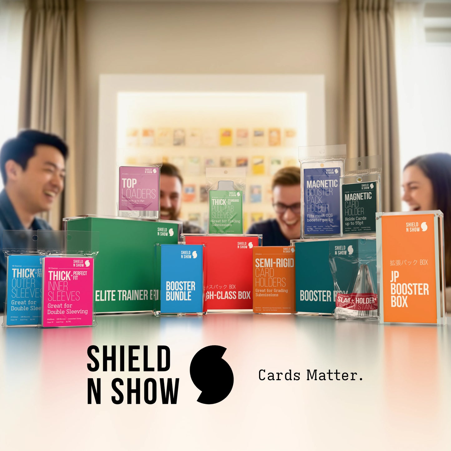 Display Wall for 3x3 PSA Graded Card Slabs Product Gallery Image Family (de)