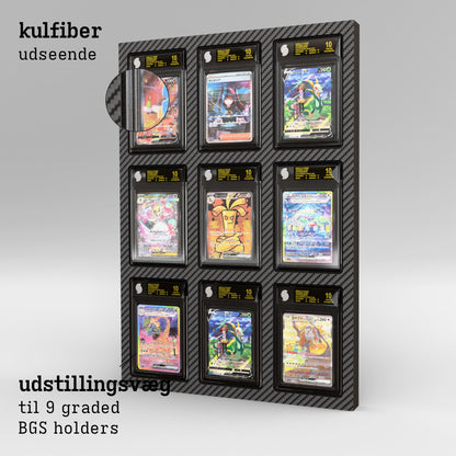 Display Wall for 3x3 BGS Graded Card Slabs Product Gallery Image 2 (da)