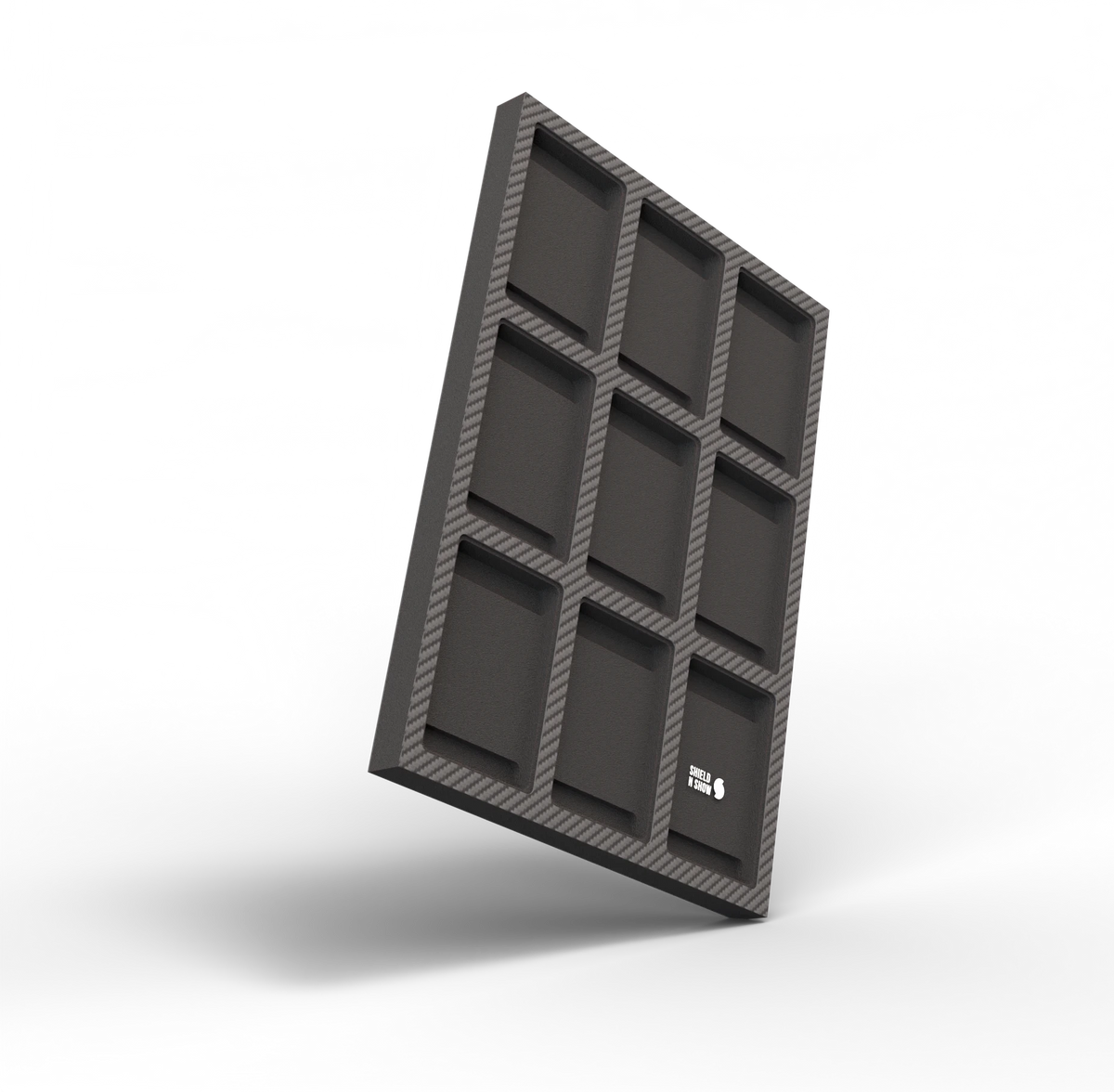 Display Wall for 3x3 BGS Graded Card Slabs Specs Image