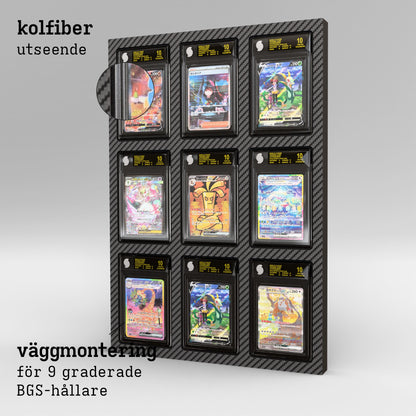Display Wall for 3x3 BGS Graded Card Slabs Product Gallery Image 2 (sv)