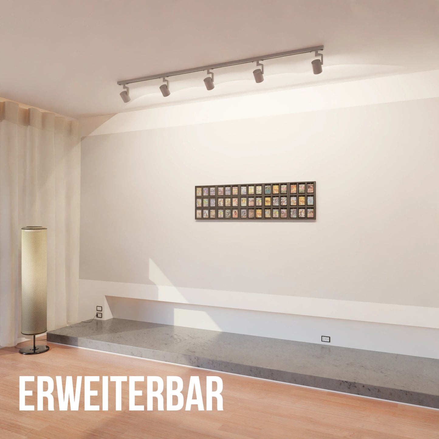 Display Wall for 3x3 Magnetic Card Holder Product Gallery Image 1 (de)