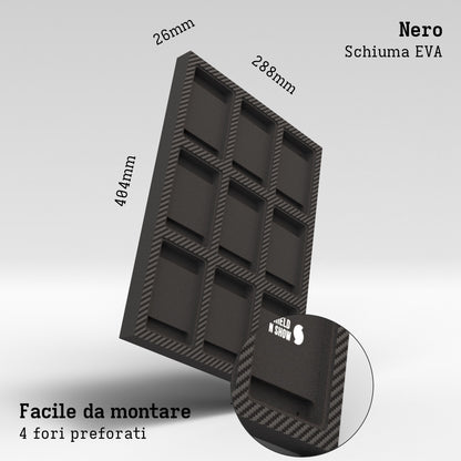 Display Wall for 3x3 Magnetic Card Holder Product Gallery Image 3 (it)