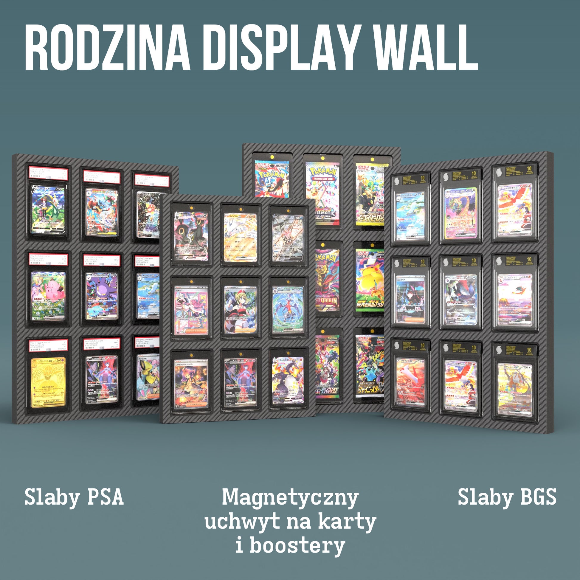 Display Wall for 3x3 Magnetic Card Holder Product Gallery Image 4 (pl)