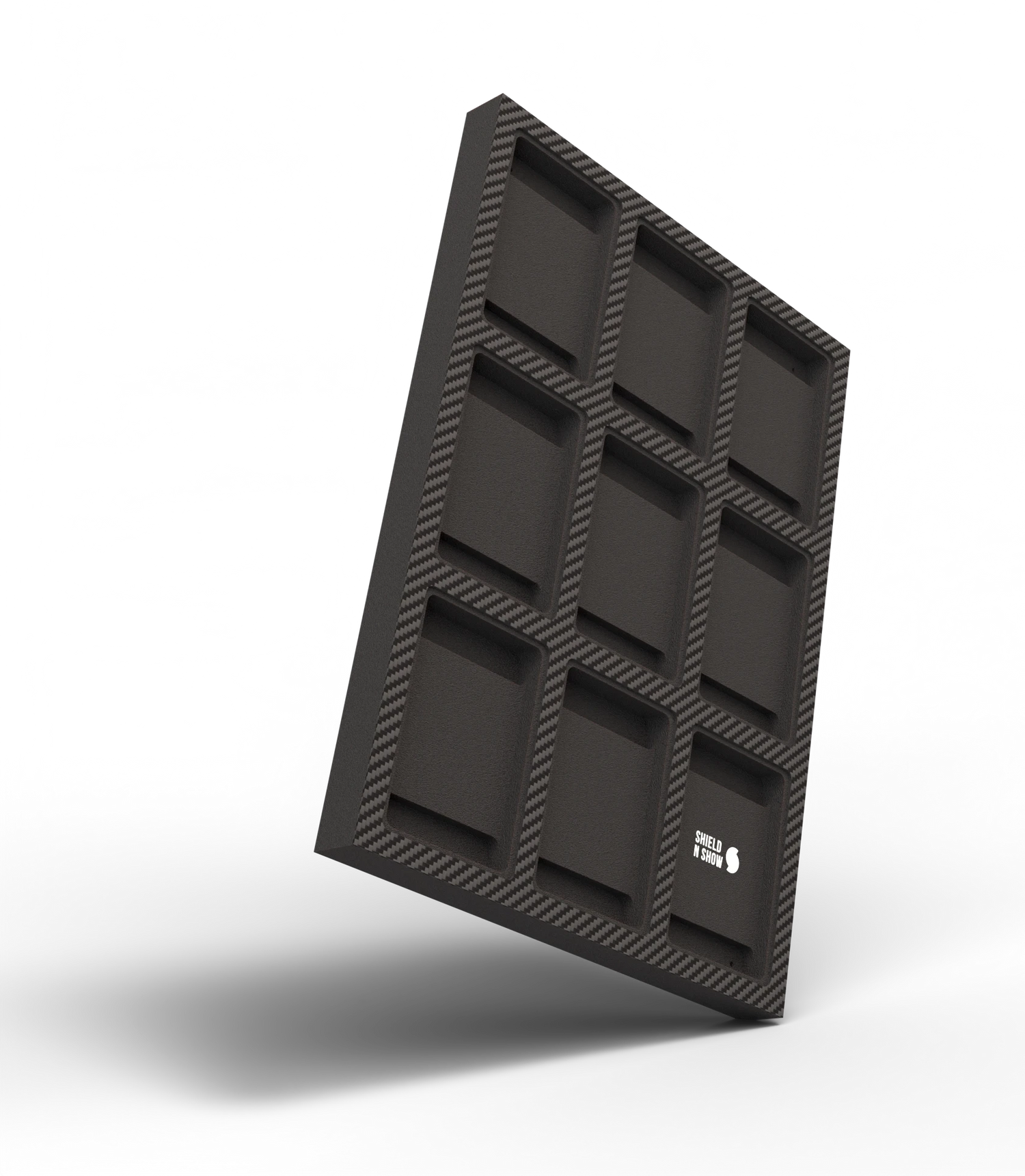 Display Wall for 3x3 Magnetic Card Holder Specs Image