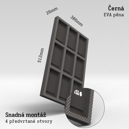 Display Wall for 3x3 Magnetic Booster Holder Product Gallery Image 3 (cs)
