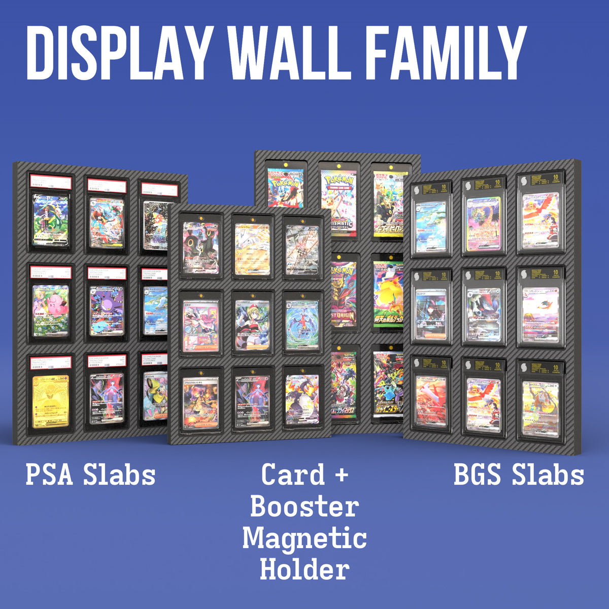 Display Wall for 3x3 Magnetic Booster Holder Product Gallery Image 4 (en)