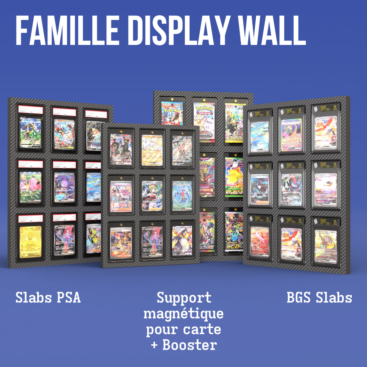 Display Wall for 3x3 Magnetic Booster Holder Product Gallery Image 4 (fr)